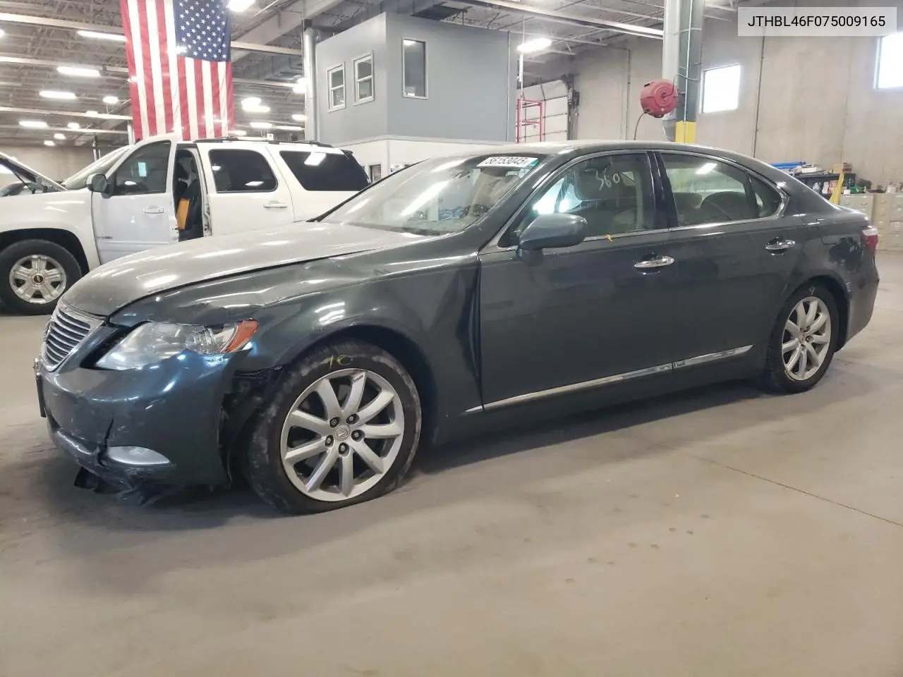 2007 Lexus Ls 460 VIN: JTHBL46F075009165 Lot: 56153045