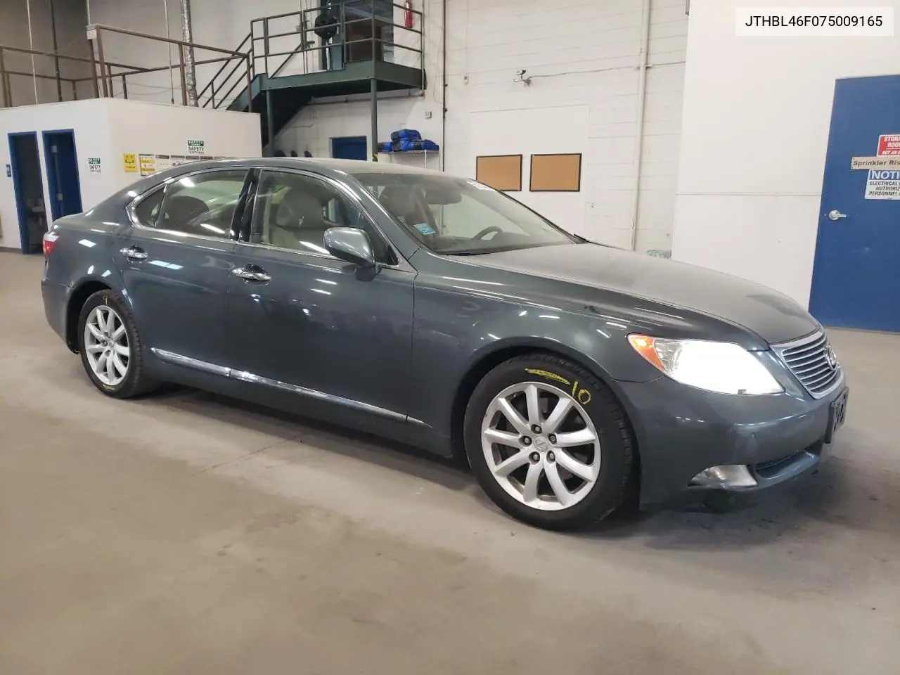 2007 Lexus Ls 460 VIN: JTHBL46F075009165 Lot: 56153045