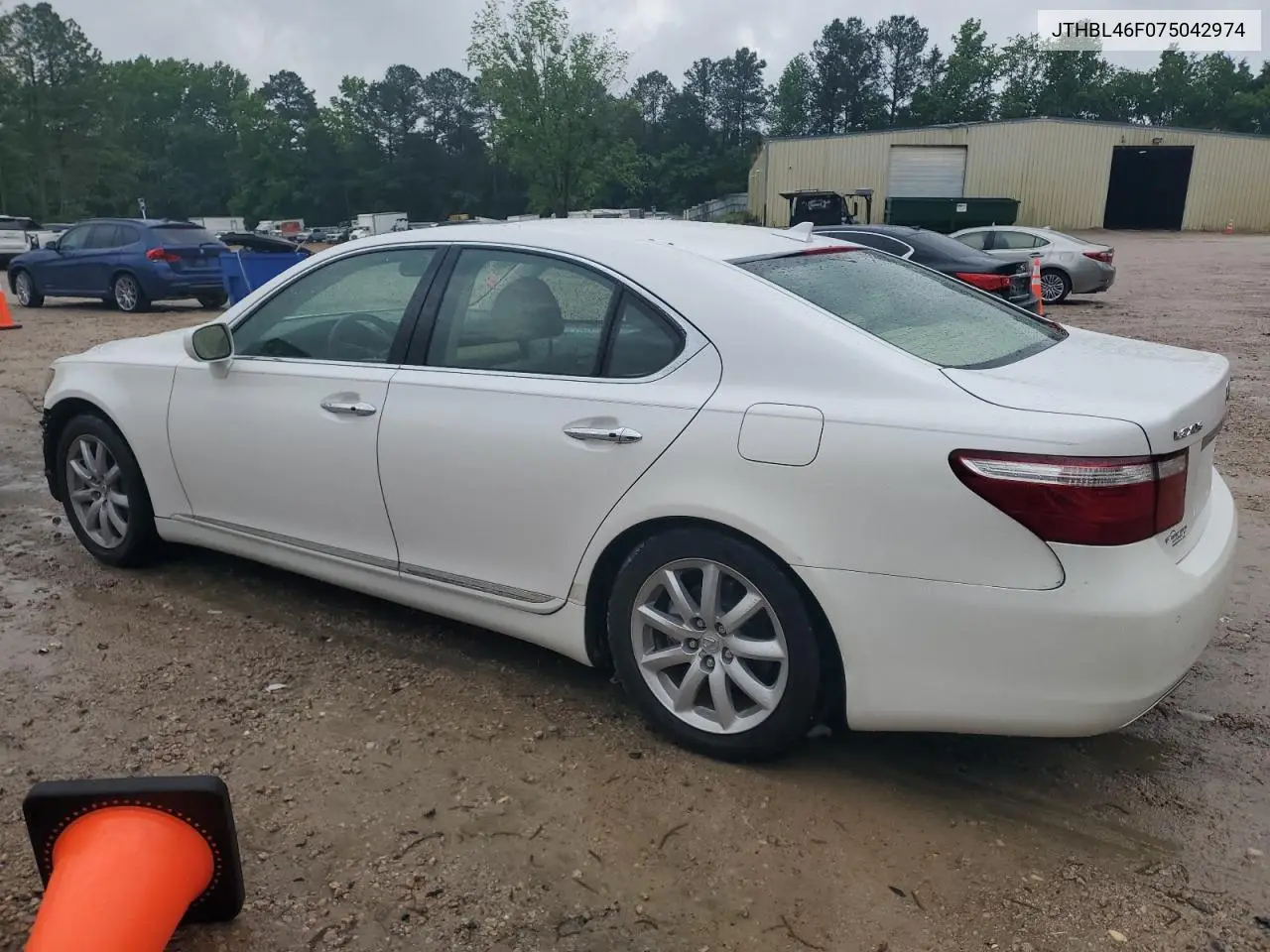 2007 Lexus Ls 460 VIN: JTHBL46F075042974 Lot: 56526835