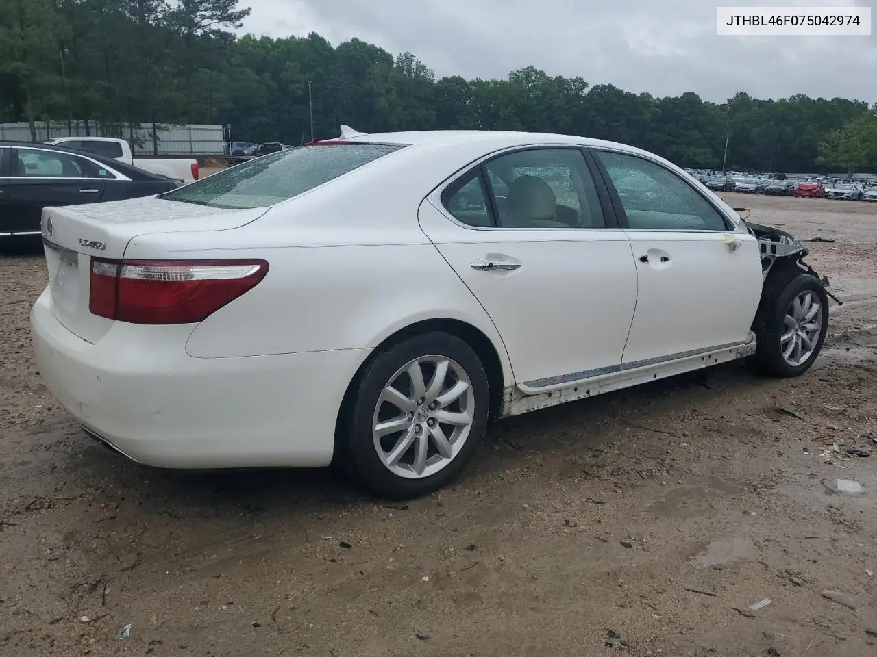 2007 Lexus Ls 460 VIN: JTHBL46F075042974 Lot: 56526835