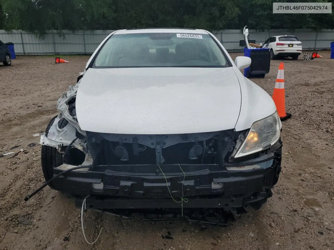 2007 Lexus Ls 460 VIN: JTHBL46F075042974 Lot: 56526835