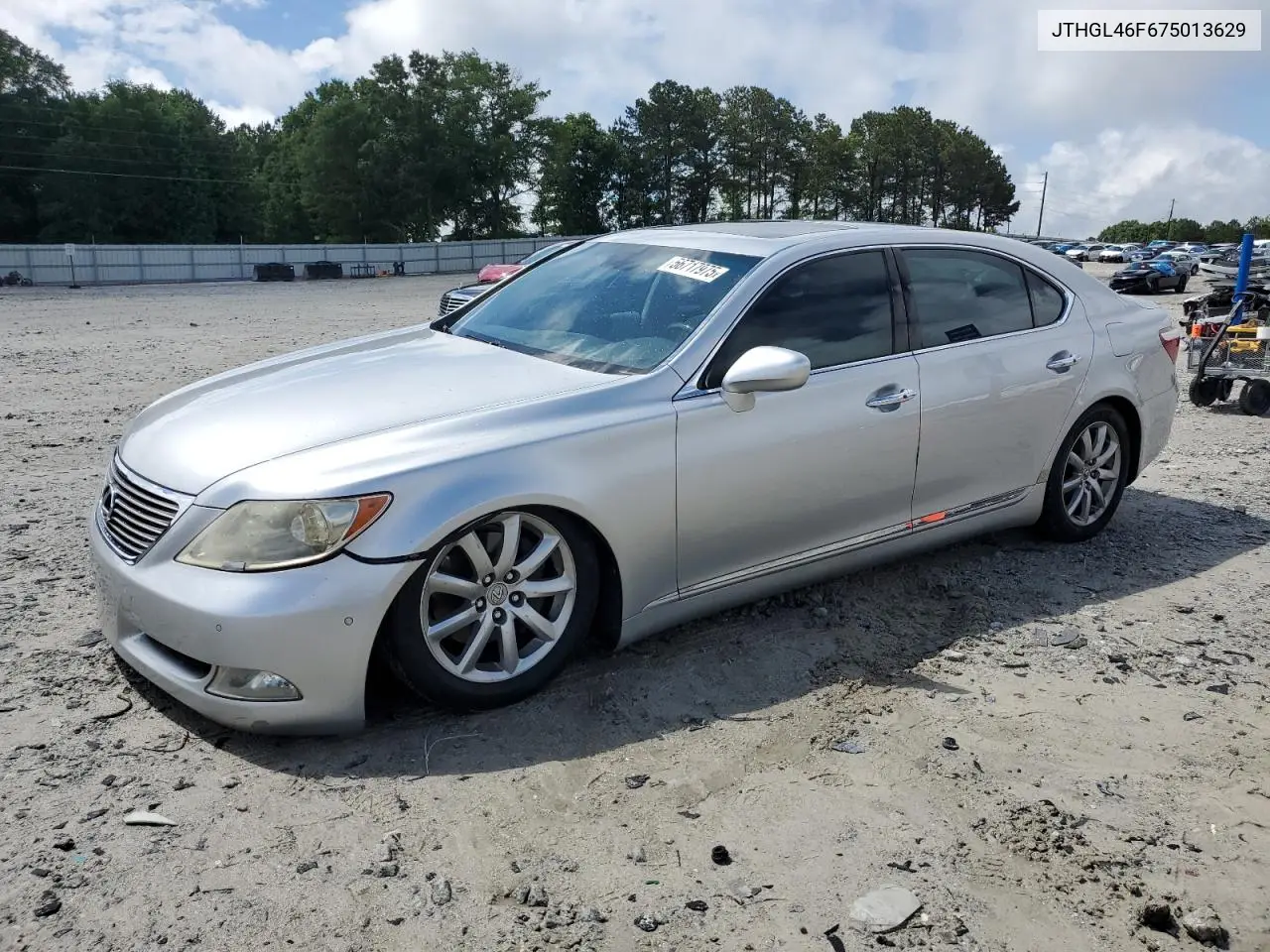 2007 Lexus Ls 460L VIN: JTHGL46F675013629 Lot: 56717975