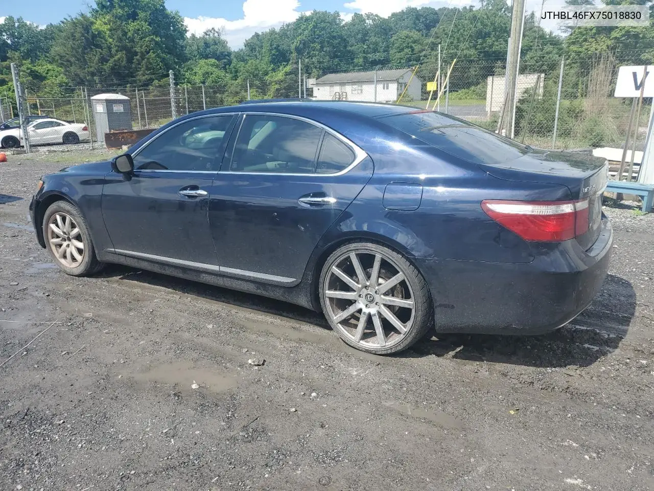 2007 Lexus Ls 460 VIN: JTHBL46FX75018830 Lot: 60275545