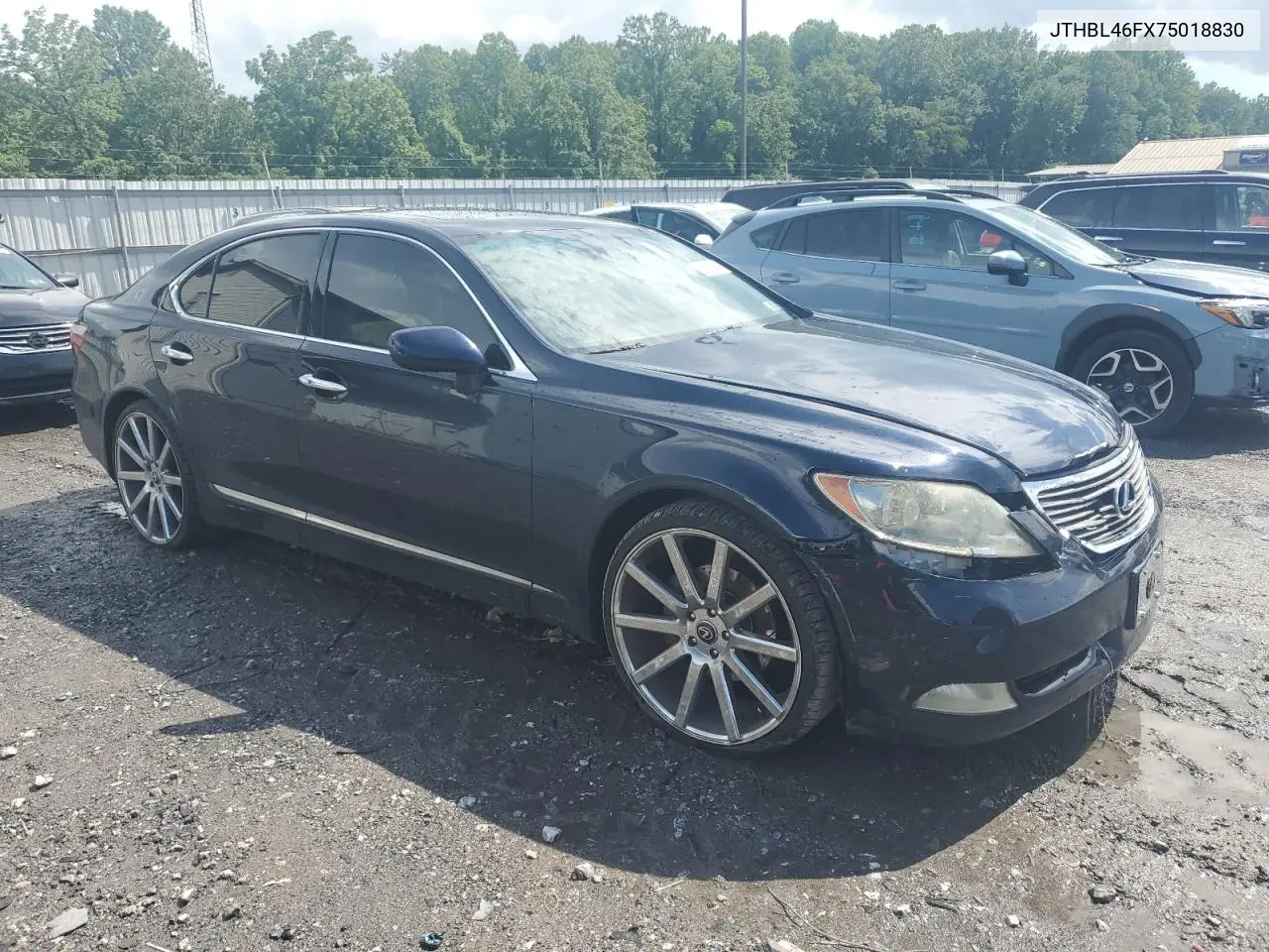 2007 Lexus Ls 460 VIN: JTHBL46FX75018830 Lot: 60275545
