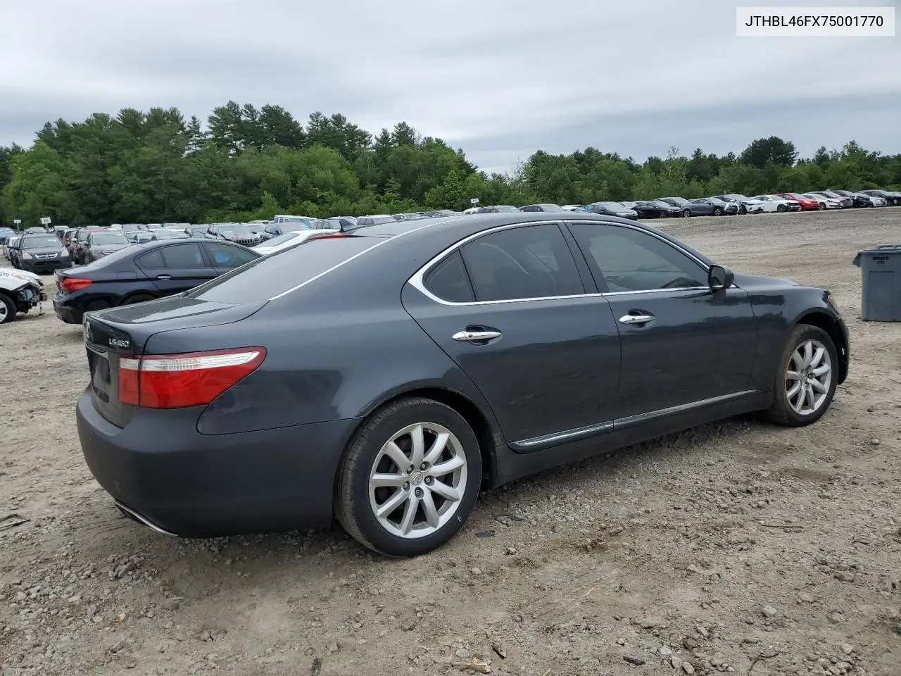 2007 Lexus Ls 460 VIN: JTHBL46FX75001770 Lot: 61442495