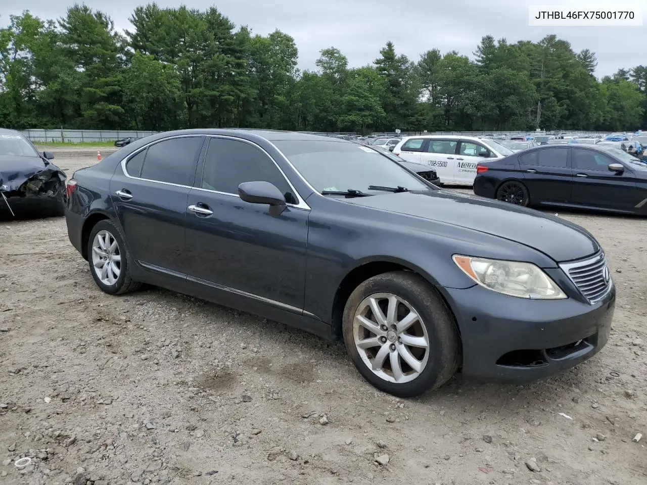 2007 Lexus Ls 460 VIN: JTHBL46FX75001770 Lot: 61442495
