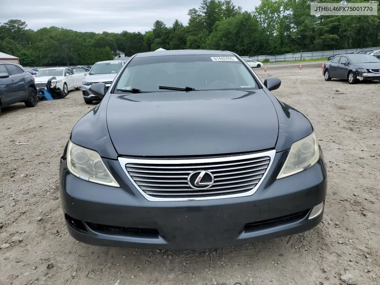 2007 Lexus Ls 460 VIN: JTHBL46FX75001770 Lot: 61442495