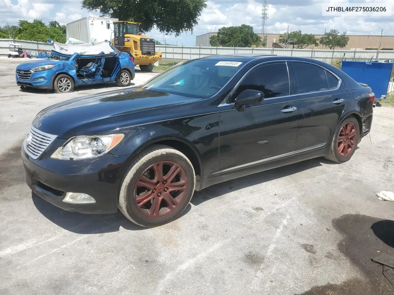 2007 Lexus Ls 460 VIN: JTHBL46F275036206 Lot: 61569935