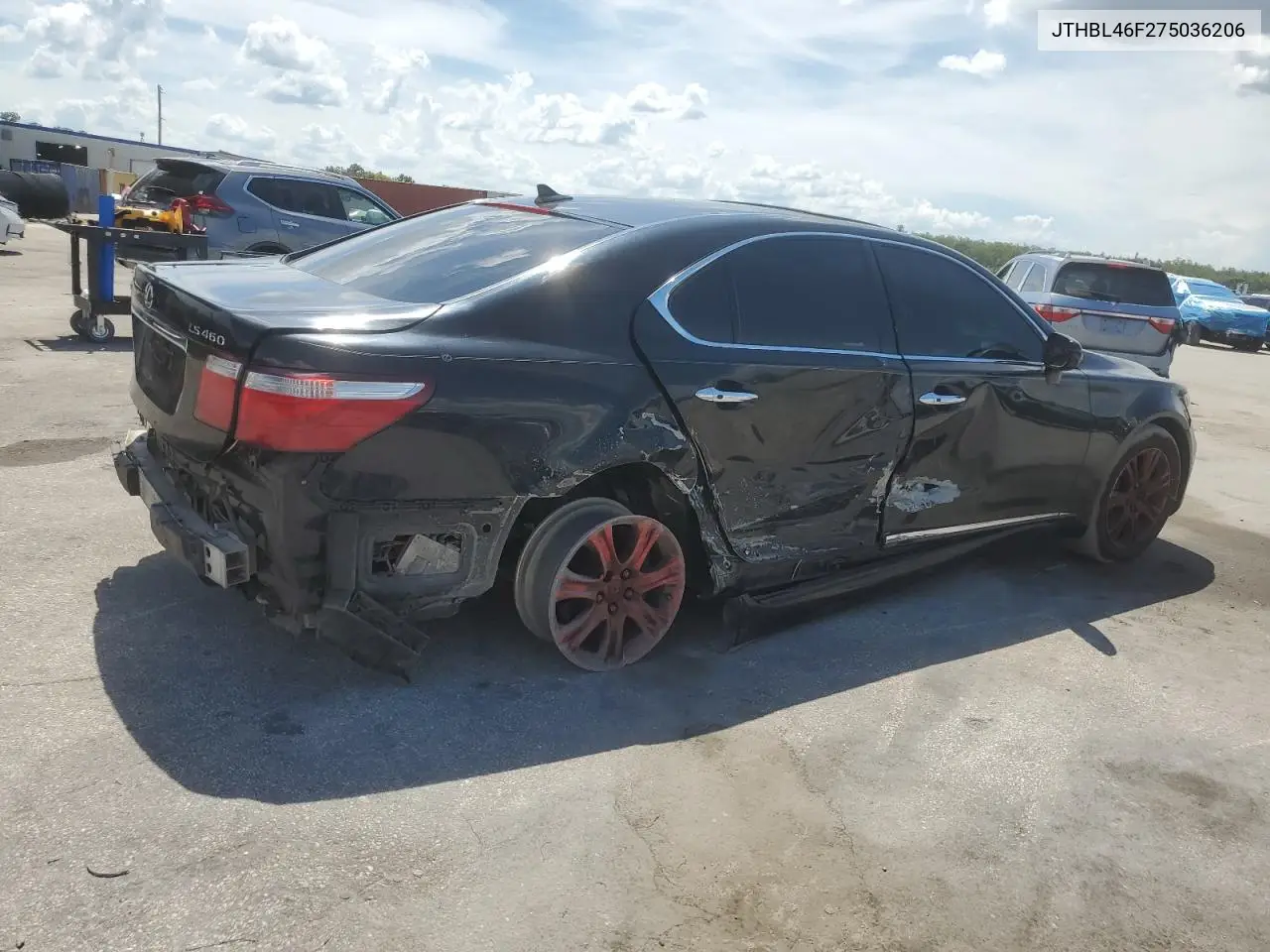 2007 Lexus Ls 460 VIN: JTHBL46F275036206 Lot: 61569935