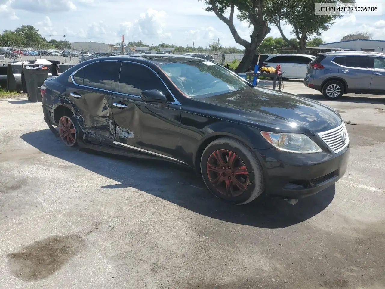 2007 Lexus Ls 460 VIN: JTHBL46F275036206 Lot: 61569935