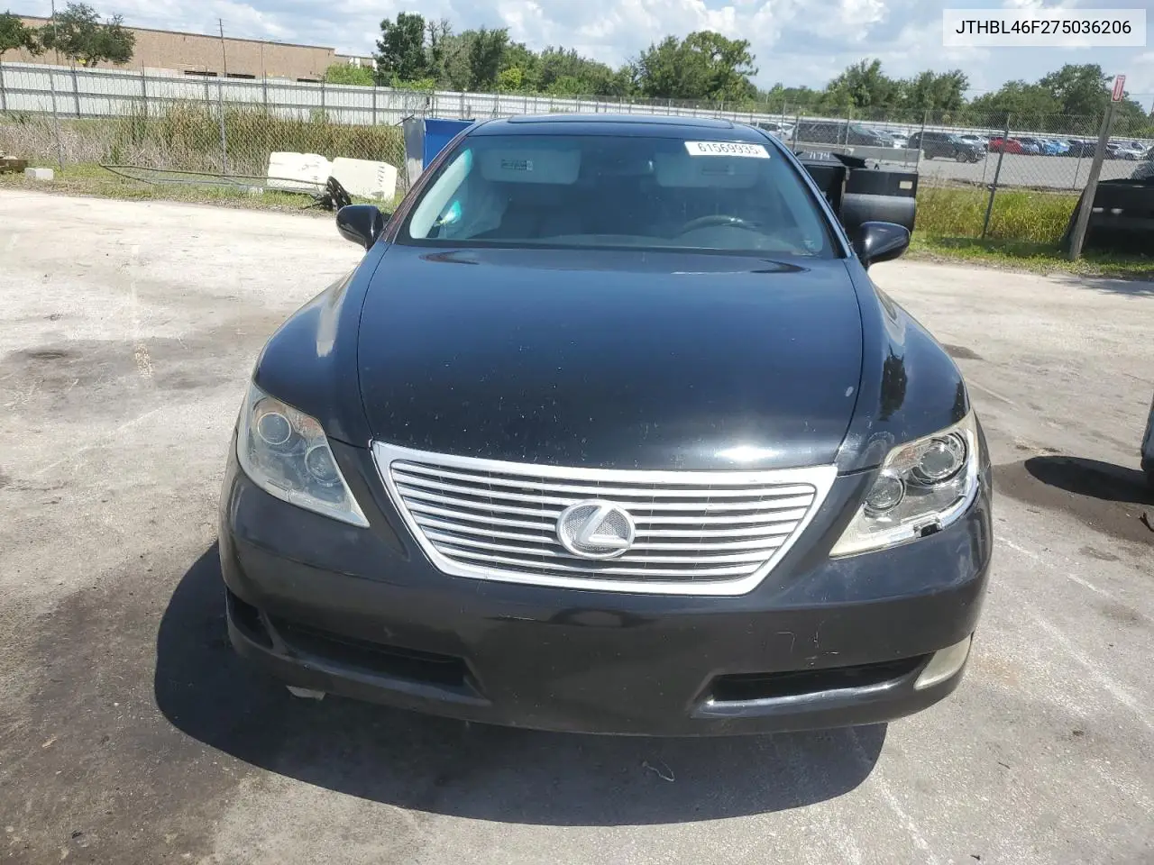 2007 Lexus Ls 460 VIN: JTHBL46F275036206 Lot: 61569935