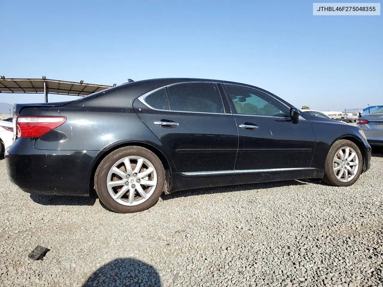 2007 Lexus Ls 460 VIN: JTHBL46F275048355 Lot: 62407725
