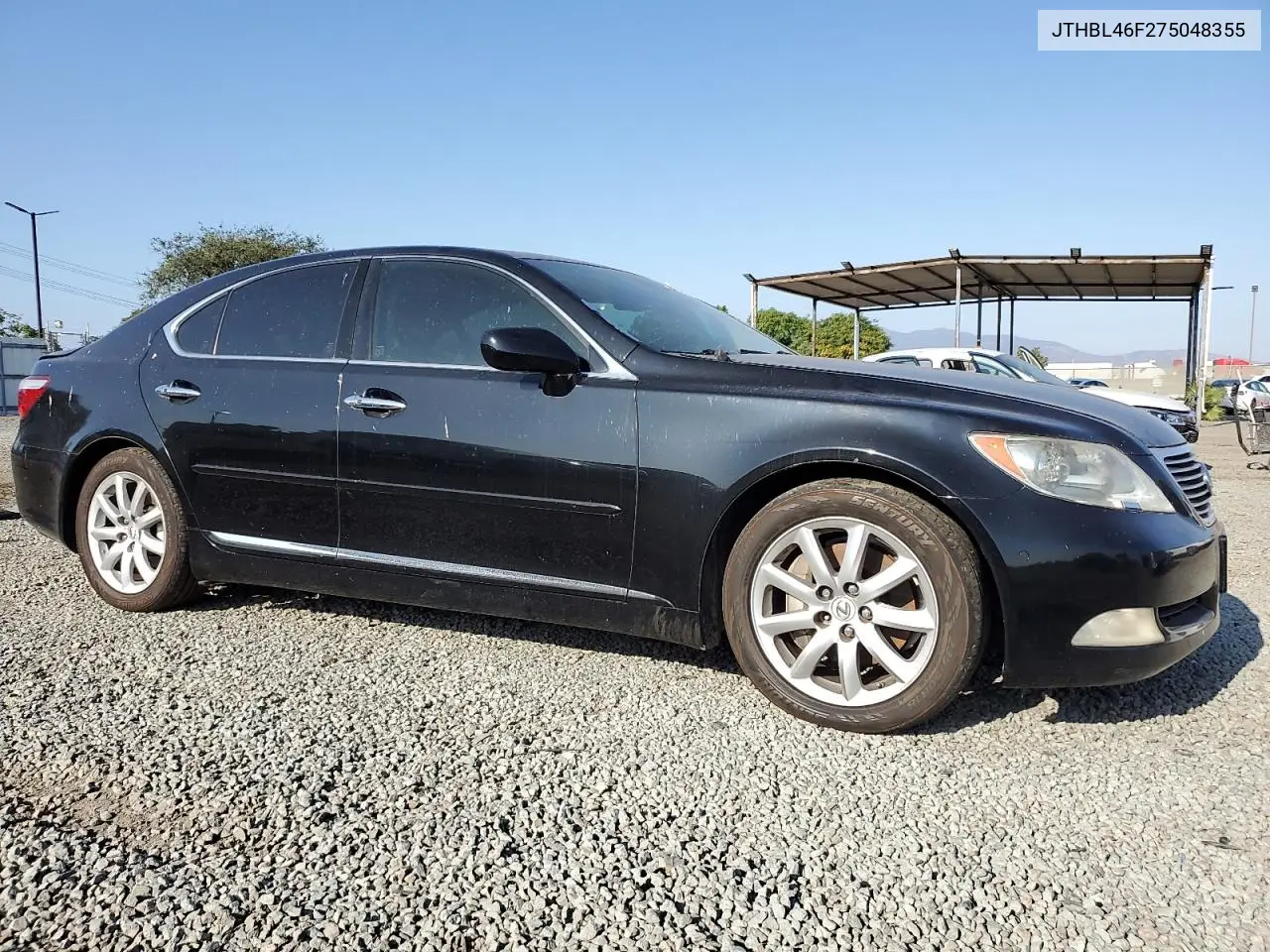 2007 Lexus Ls 460 VIN: JTHBL46F275048355 Lot: 62407725