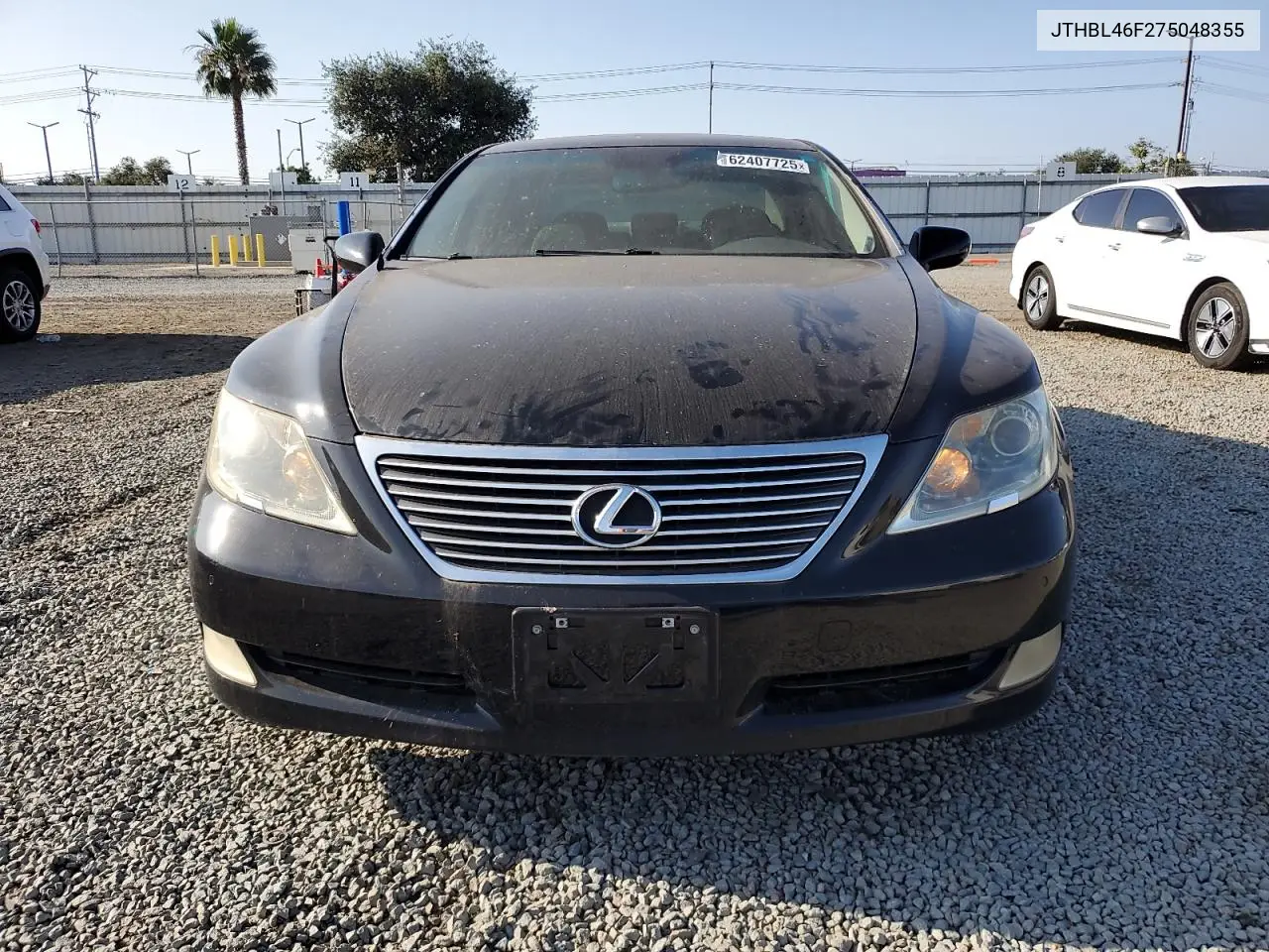 2007 Lexus Ls 460 VIN: JTHBL46F275048355 Lot: 62407725