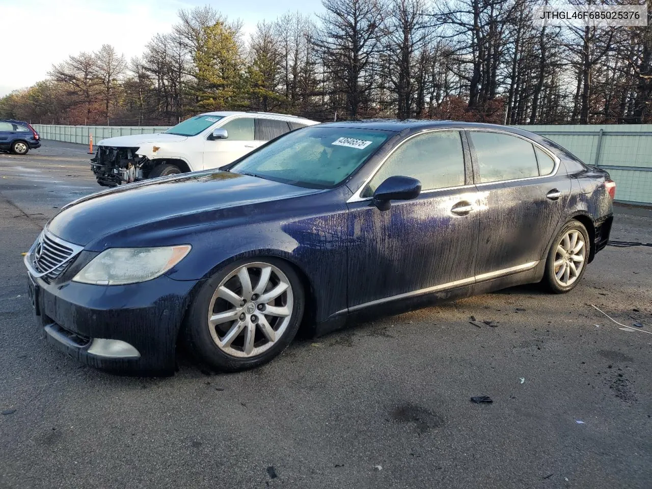 2008 Lexus Ls 460L VIN: JTHGL46F685025376 Lot: 43646575
