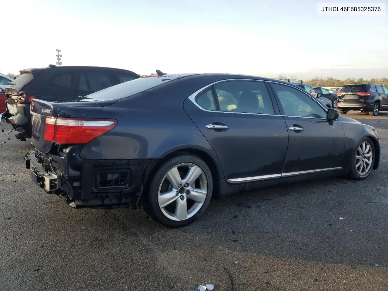 2008 Lexus Ls 460L VIN: JTHGL46F685025376 Lot: 43646575