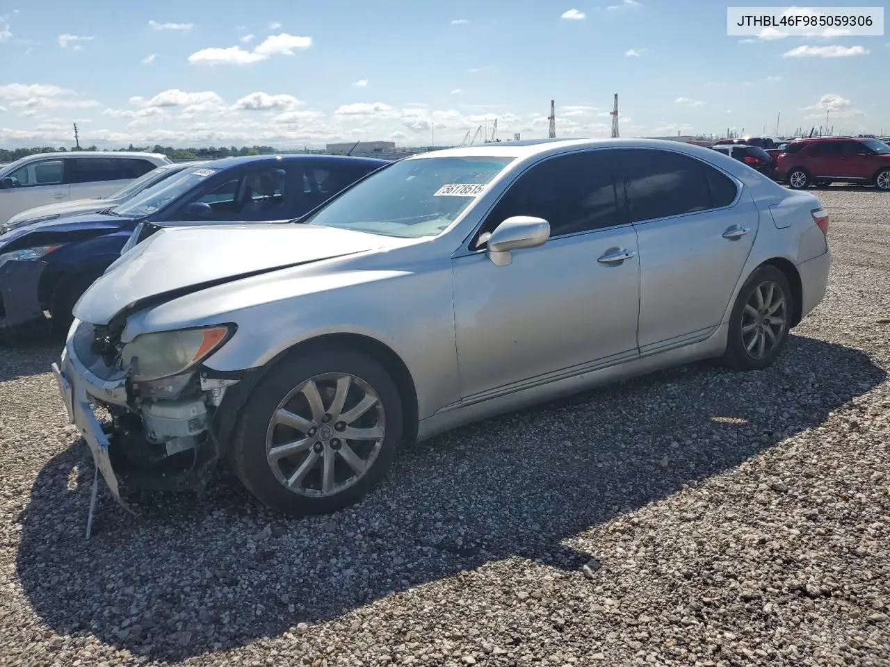 2008 Lexus Ls 460 VIN: JTHBL46F985059306 Lot: 56178515