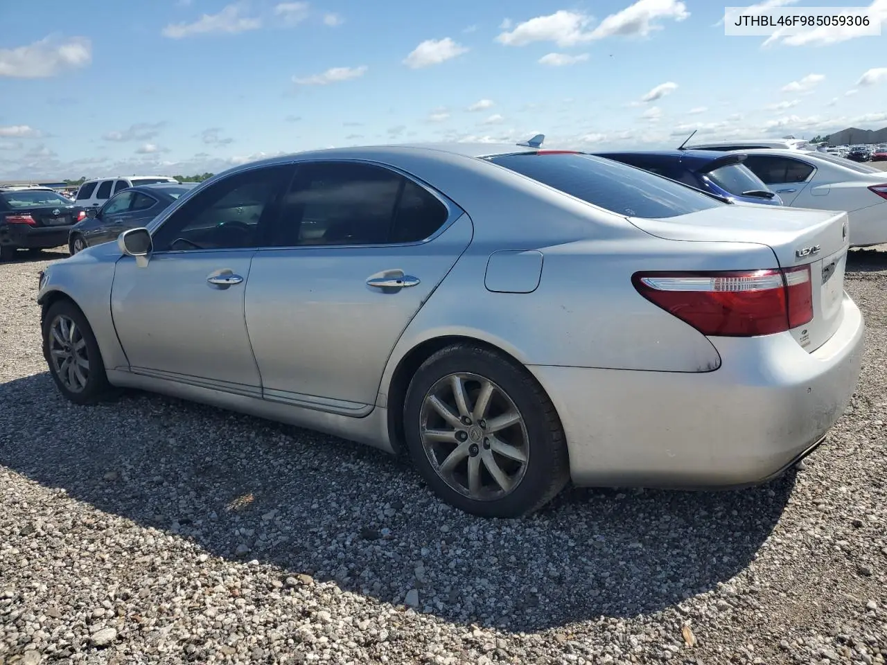 2008 Lexus Ls 460 VIN: JTHBL46F985059306 Lot: 56178515