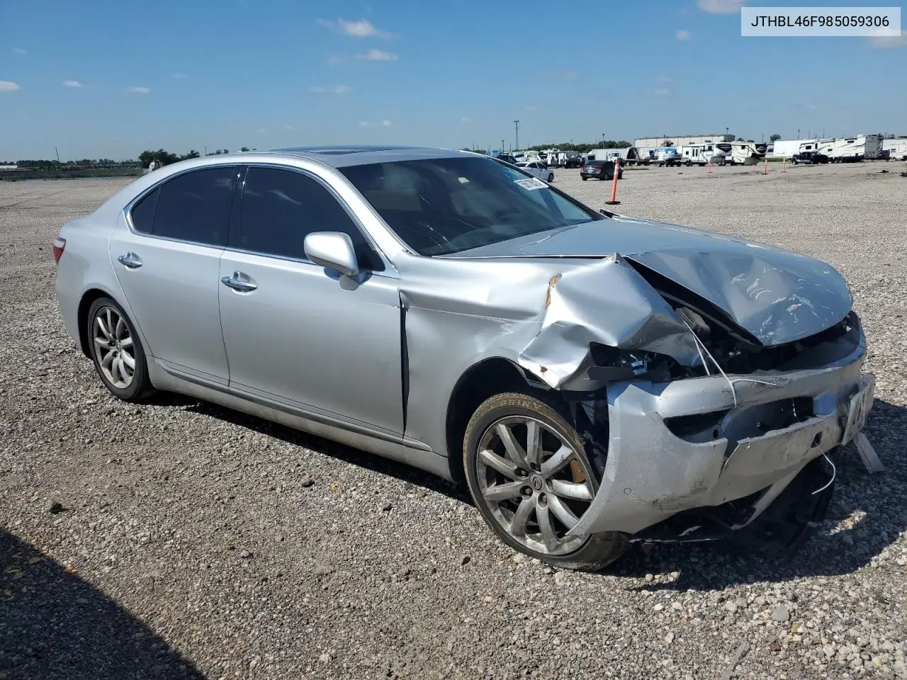2008 Lexus Ls 460 VIN: JTHBL46F985059306 Lot: 56178515