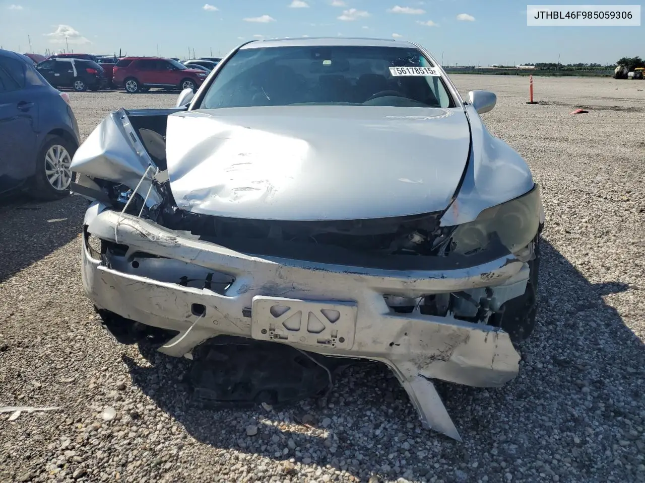 2008 Lexus Ls 460 VIN: JTHBL46F985059306 Lot: 56178515
