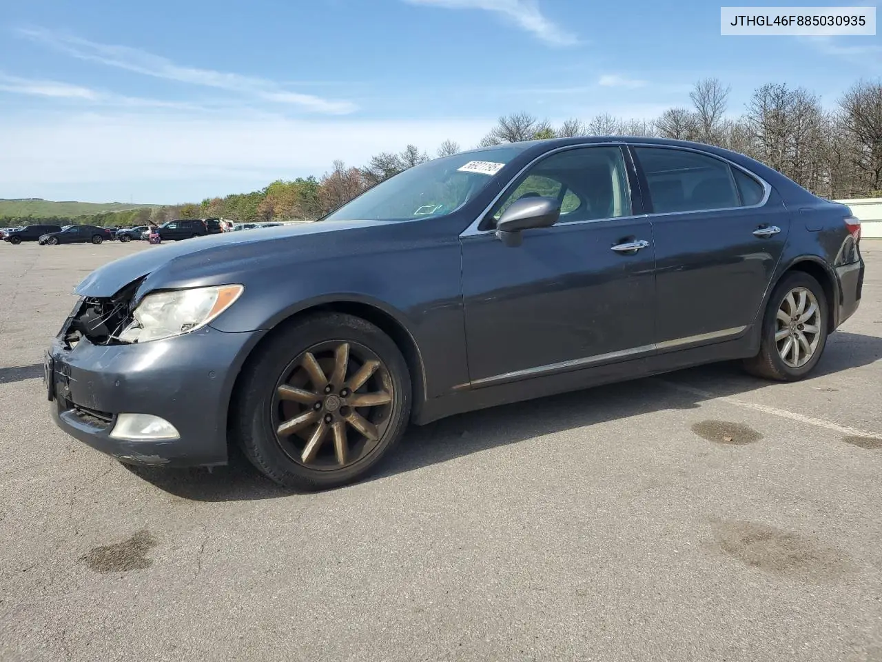 2008 Lexus Ls 460L VIN: JTHGL46F885030935 Lot: 56921195