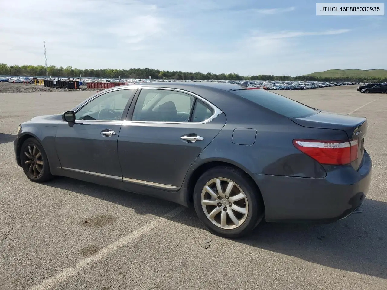 2008 Lexus Ls 460L VIN: JTHGL46F885030935 Lot: 56921195