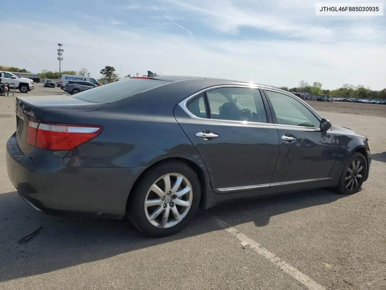 2008 Lexus Ls 460L VIN: JTHGL46F885030935 Lot: 56921195