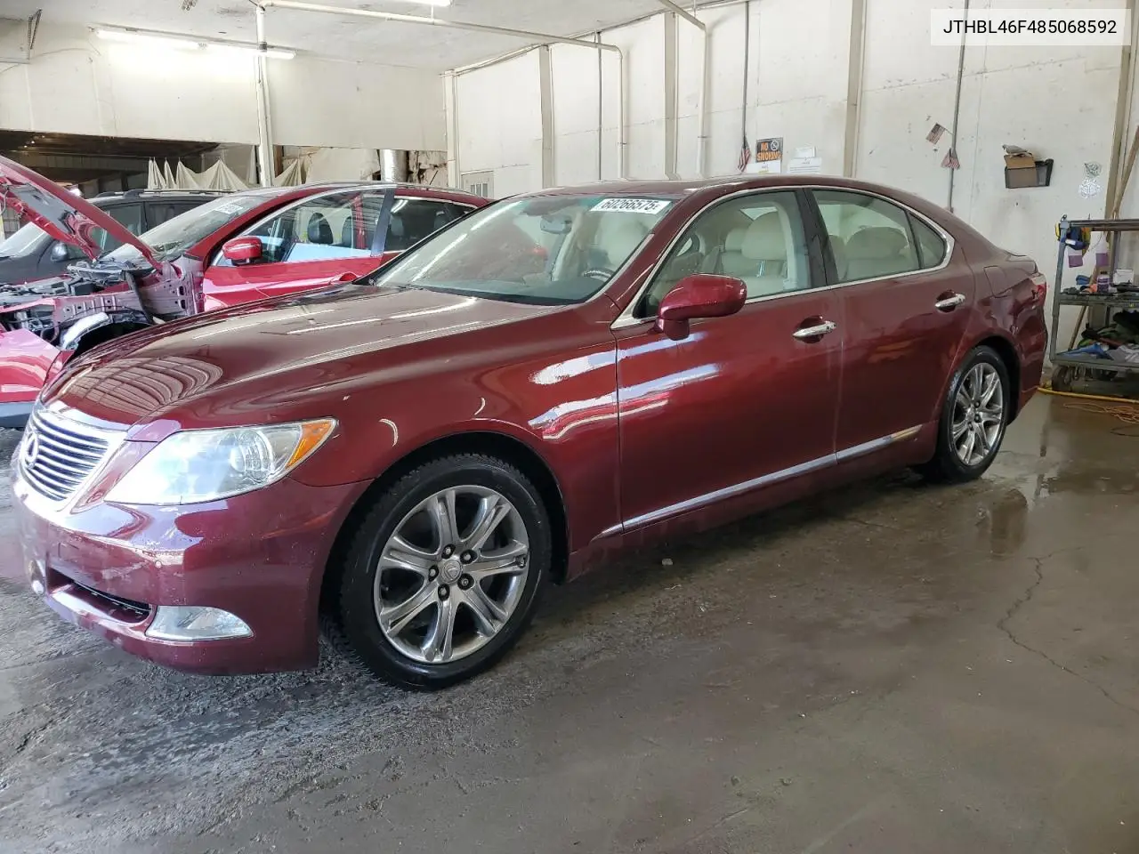 2008 Lexus Ls 460 VIN: JTHBL46F485068592 Lot: 60266575
