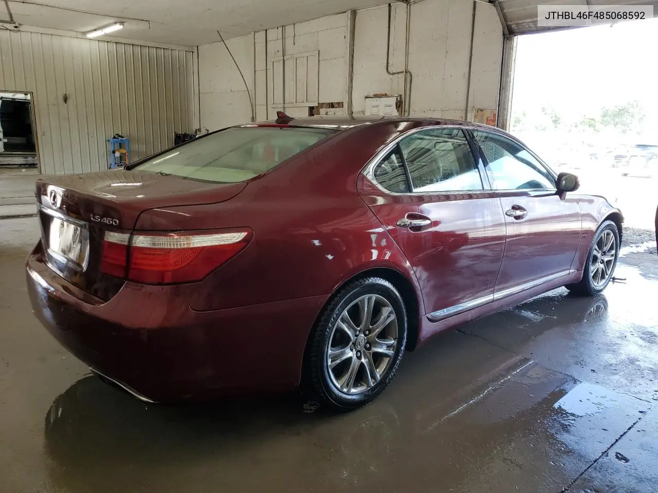2008 Lexus Ls 460 VIN: JTHBL46F485068592 Lot: 60266575