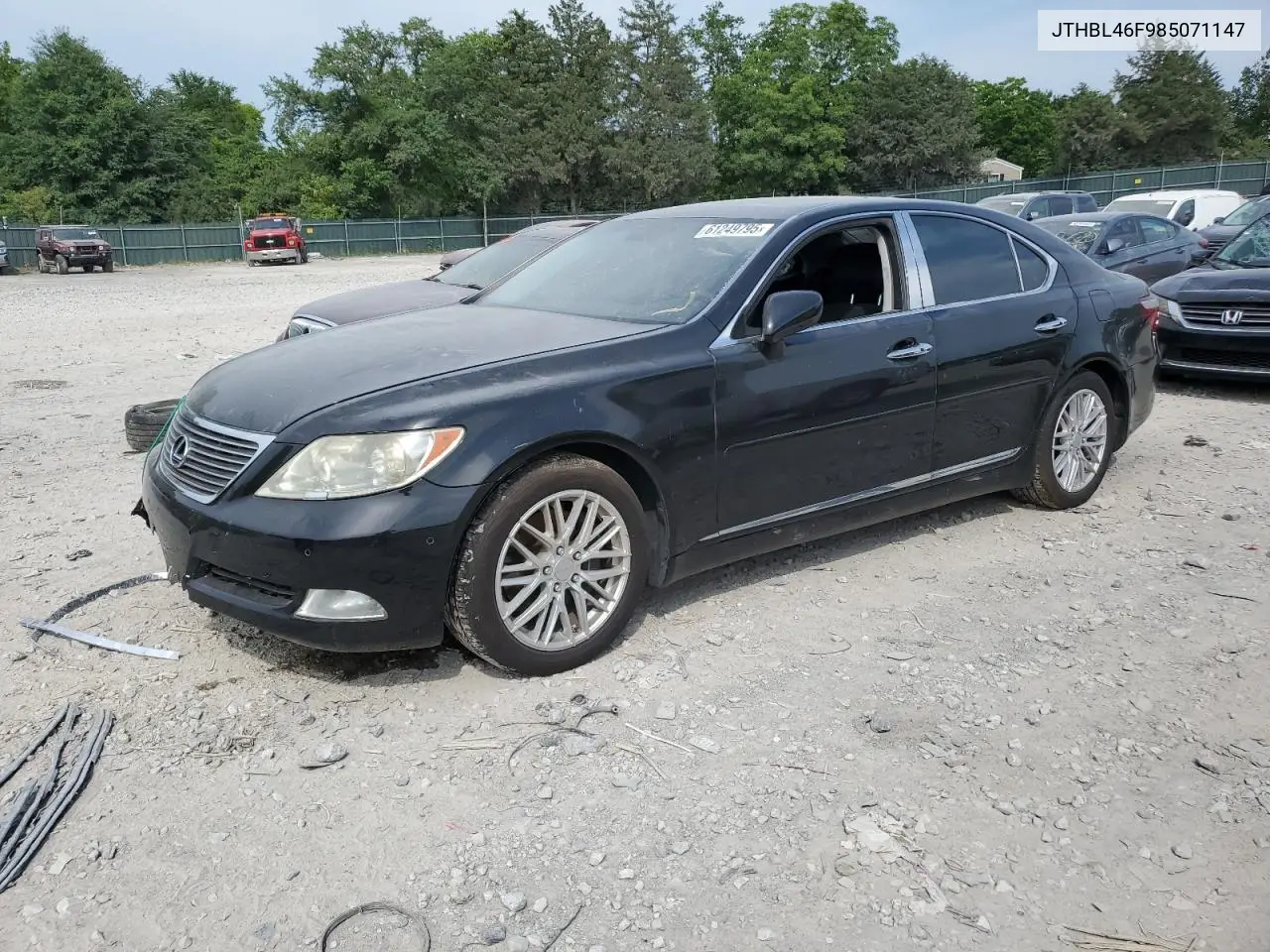 2008 Lexus Ls 460 VIN: JTHBL46F985071147 Lot: 61249795