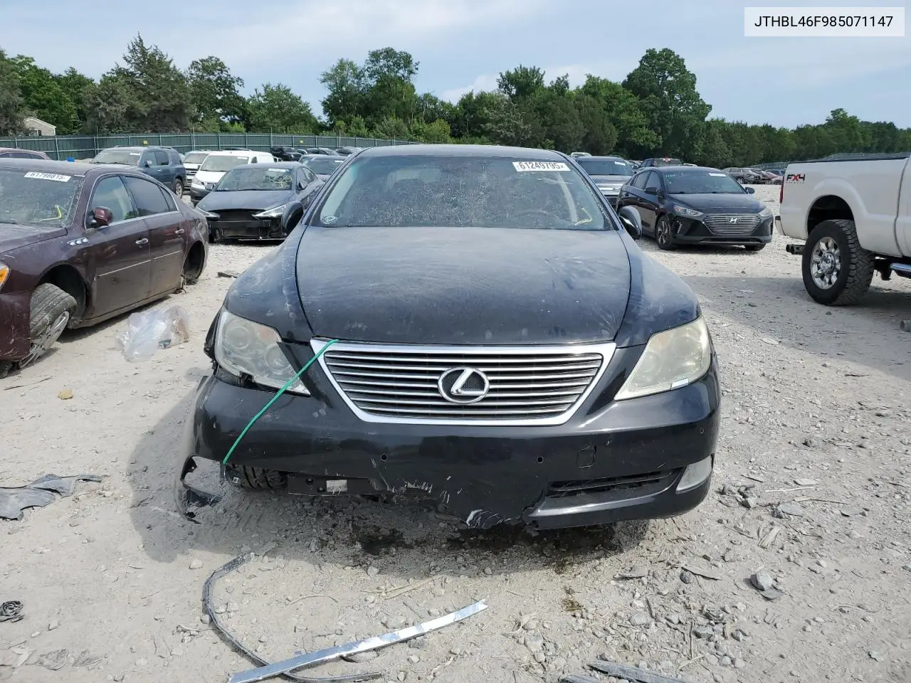 2008 Lexus Ls 460 VIN: JTHBL46F985071147 Lot: 61249795