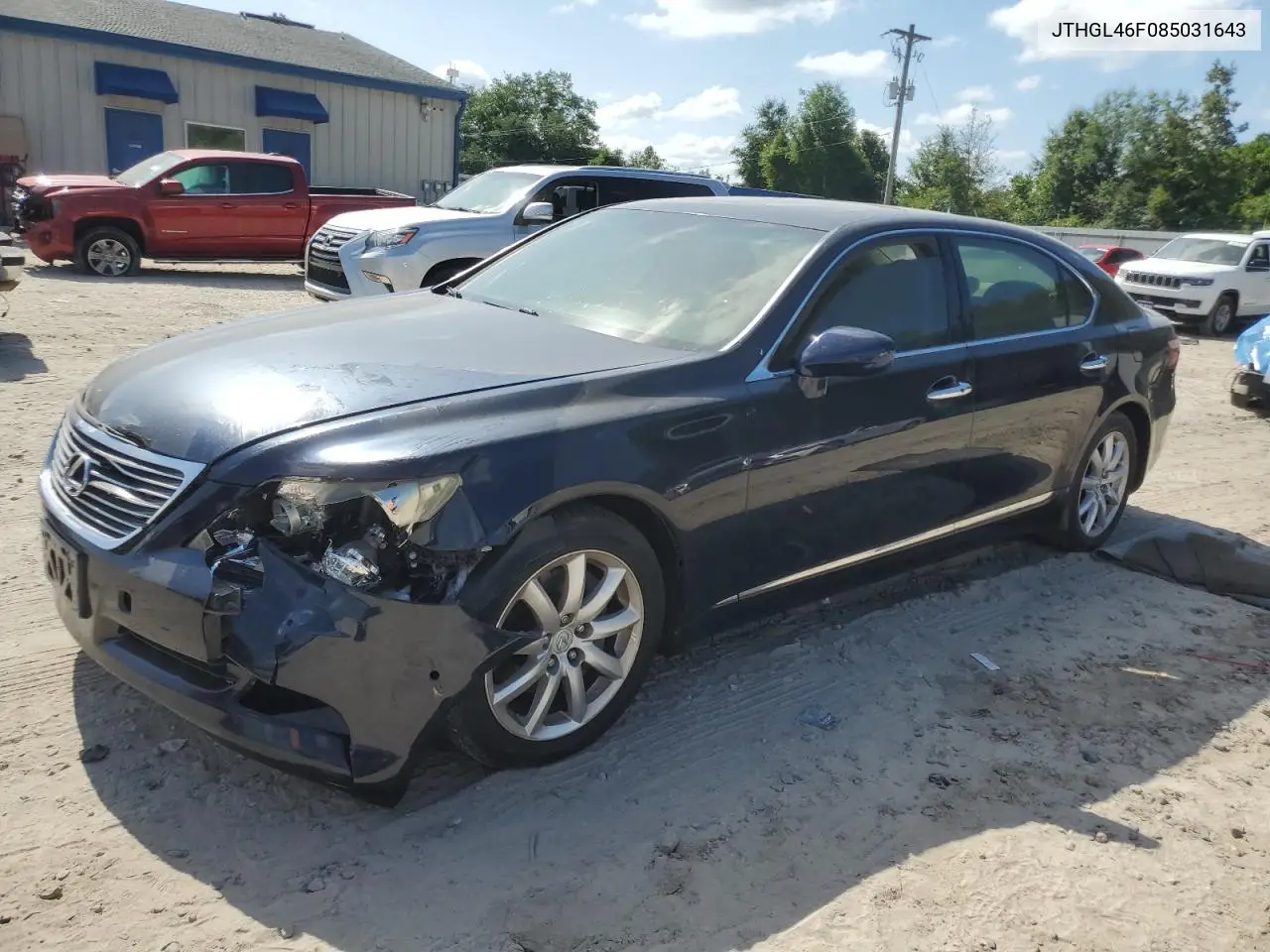2008 Lexus Ls 460L VIN: JTHGL46F085031643 Lot: 61533335