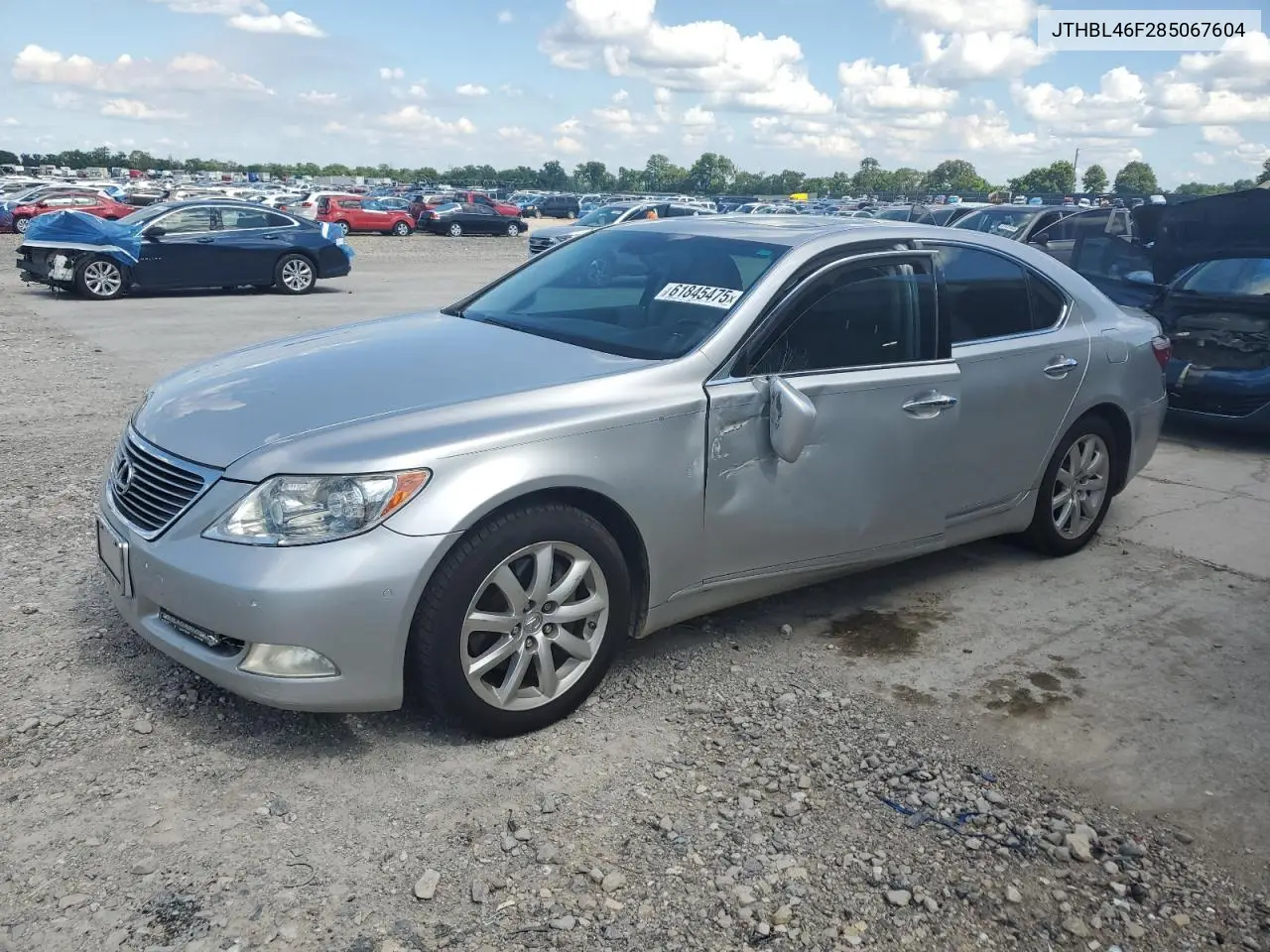2008 Lexus Ls 460 VIN: JTHBL46F285067604 Lot: 61845475