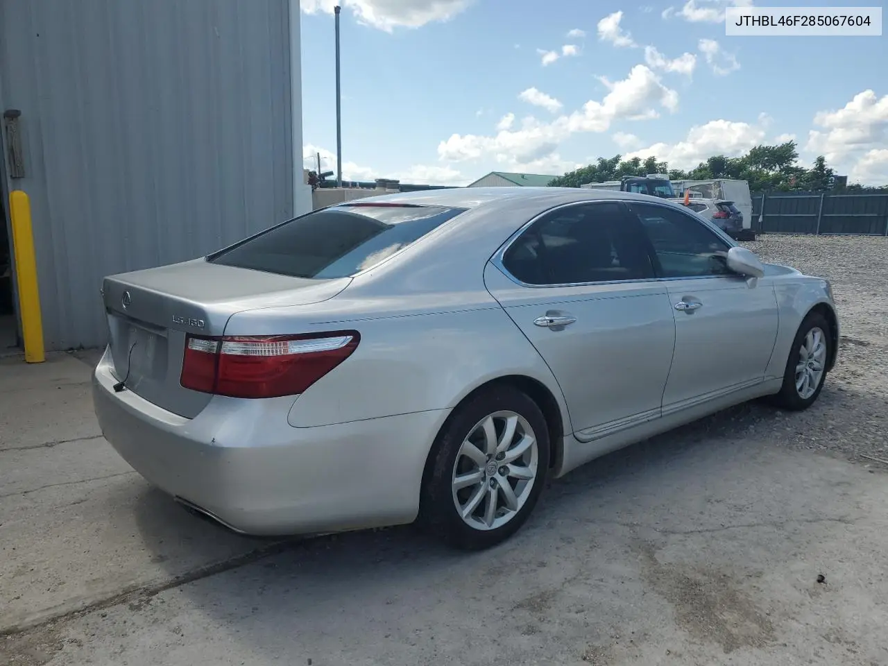 2008 Lexus Ls 460 VIN: JTHBL46F285067604 Lot: 61845475