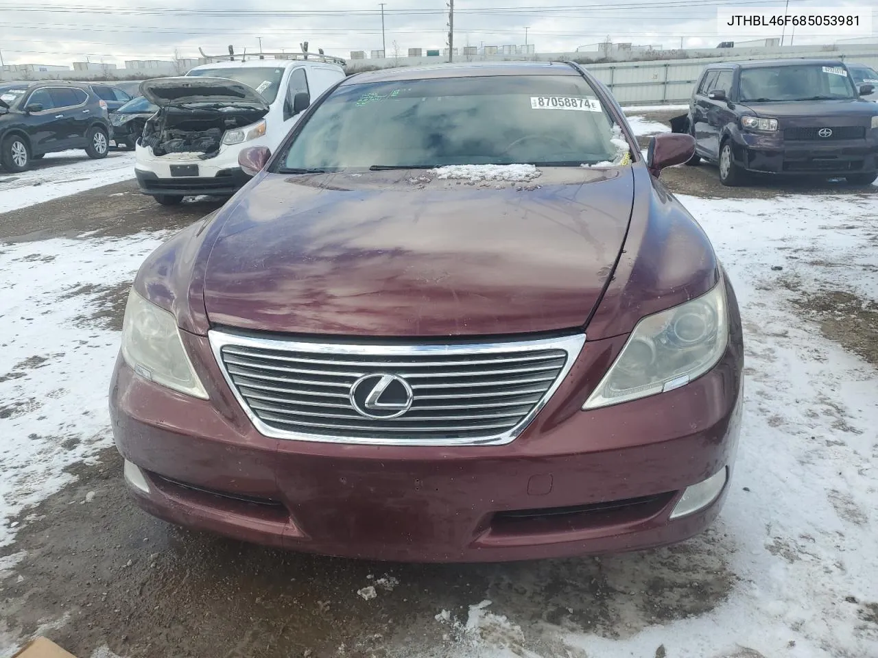 2008 Lexus Ls 460 VIN: JTHBL46F685053981 Lot: 87058874