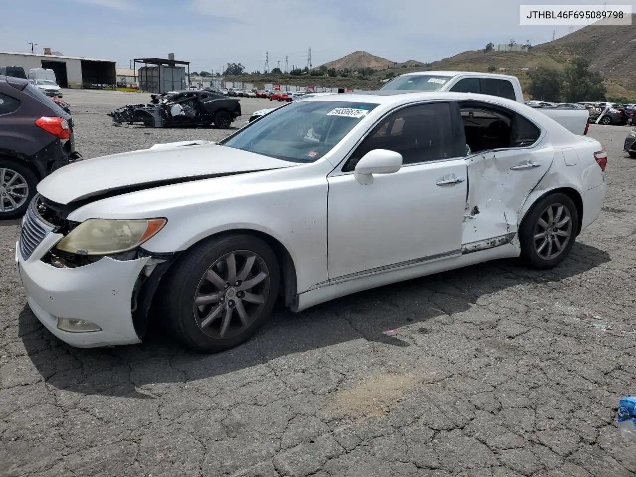 2009 Lexus Ls 460 VIN: JTHBL46F695089798 Lot: 56556675