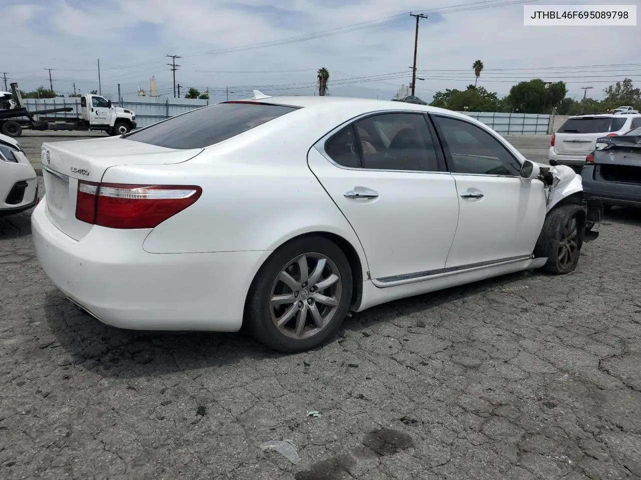2009 Lexus Ls 460 VIN: JTHBL46F695089798 Lot: 56556675