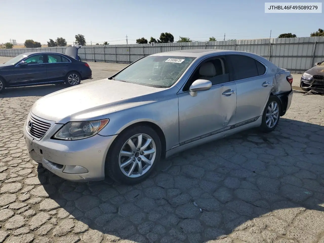 2009 Lexus Ls 460 VIN: JTHBL46F495089279 Lot: 61936675