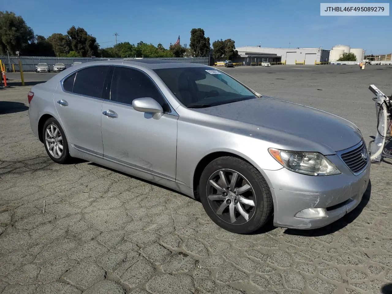 2009 Lexus Ls 460 VIN: JTHBL46F495089279 Lot: 61936675
