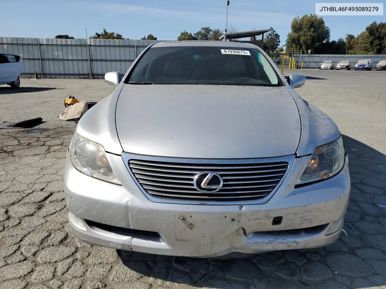2009 Lexus Ls 460 VIN: JTHBL46F495089279 Lot: 61936675