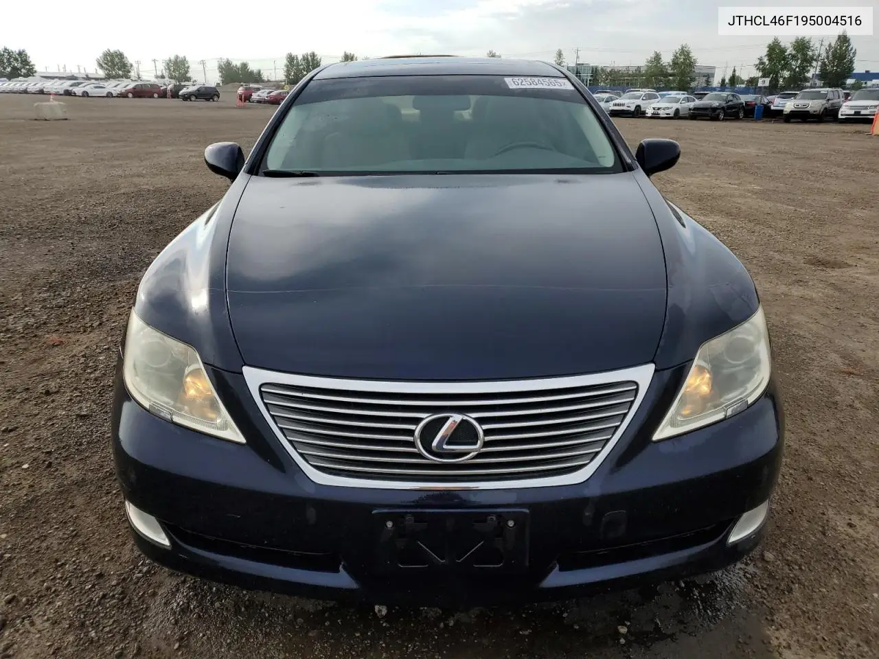 2009 Lexus Ls 460 VIN: JTHCL46F195004516 Lot: 62584565