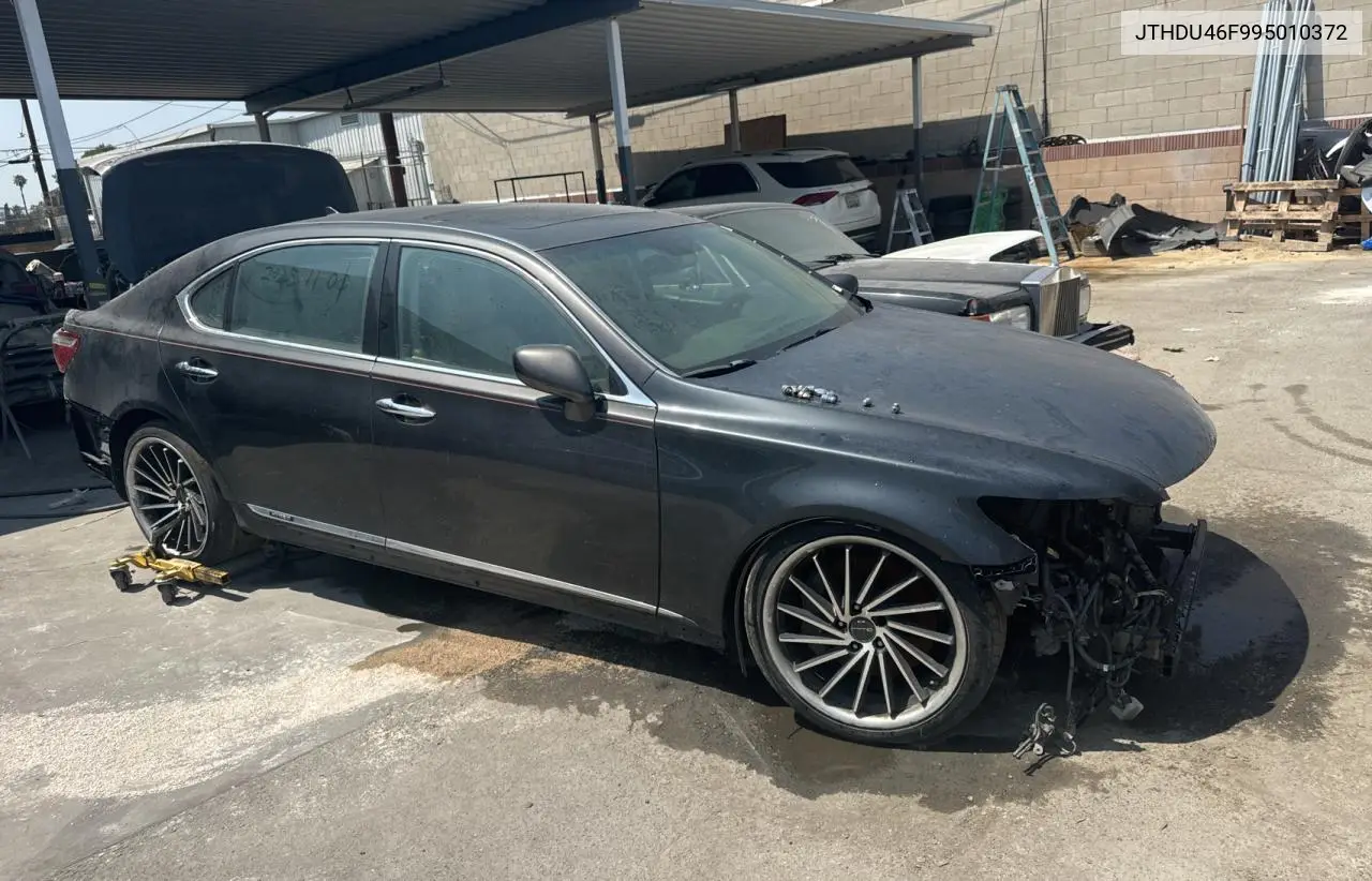2009 Lexus Ls 600Hl VIN: JTHDU46F995010372 Lot: 62783465