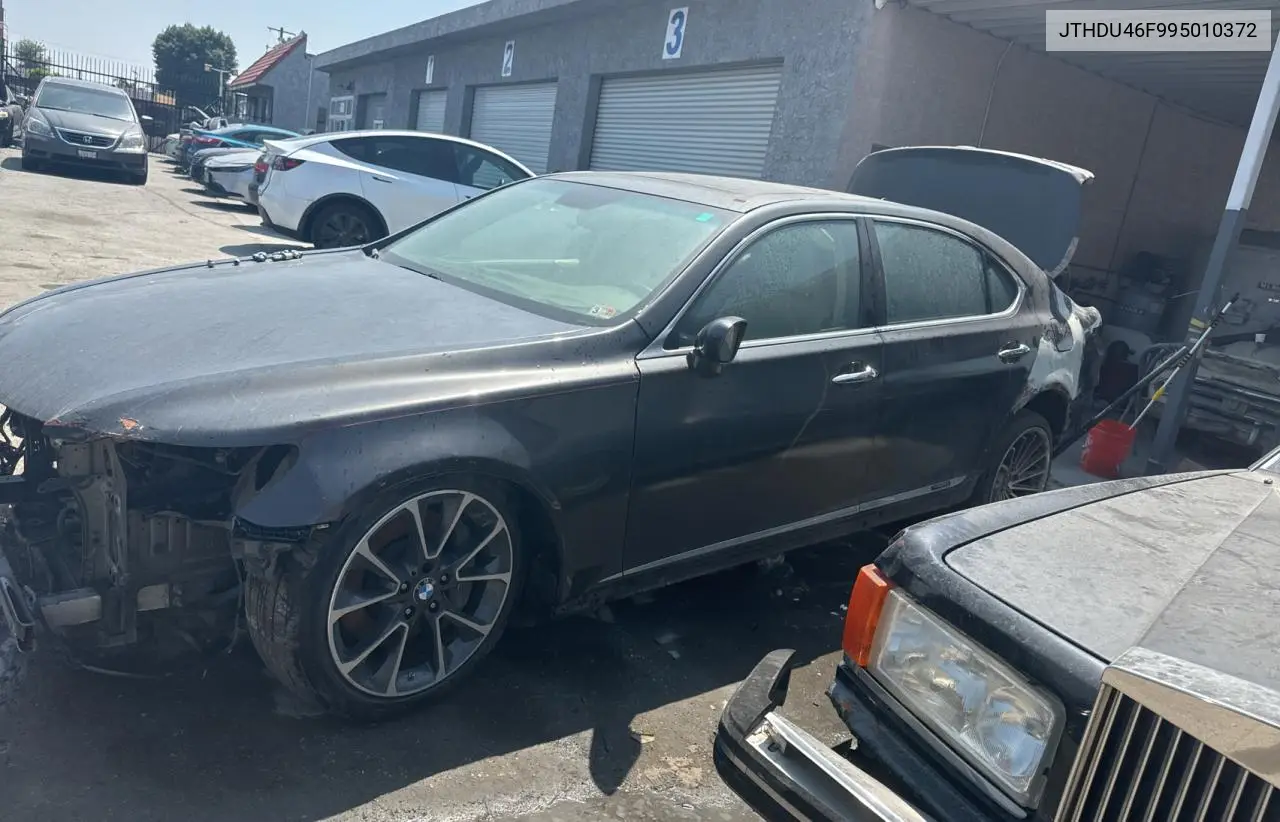 2009 Lexus Ls 600Hl VIN: JTHDU46F995010372 Lot: 62783465