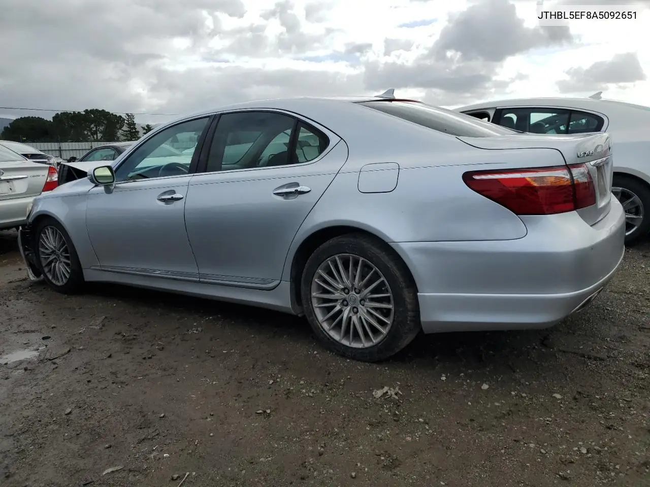 2010 Lexus Ls 460 VIN: JTHBL5EF8A5092651 Lot: 45054185
