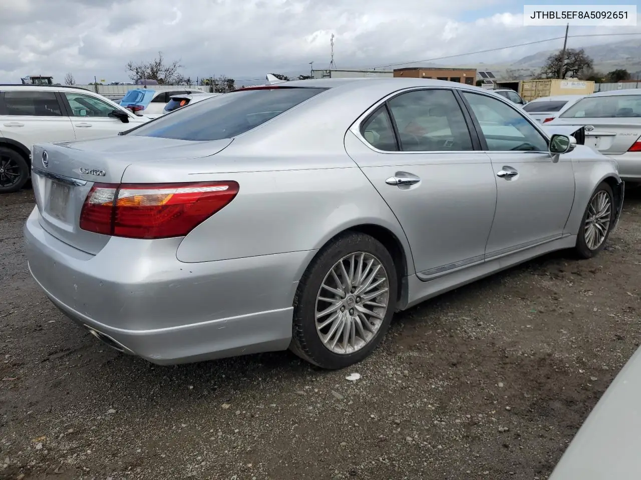 2010 Lexus Ls 460 VIN: JTHBL5EF8A5092651 Lot: 45054185