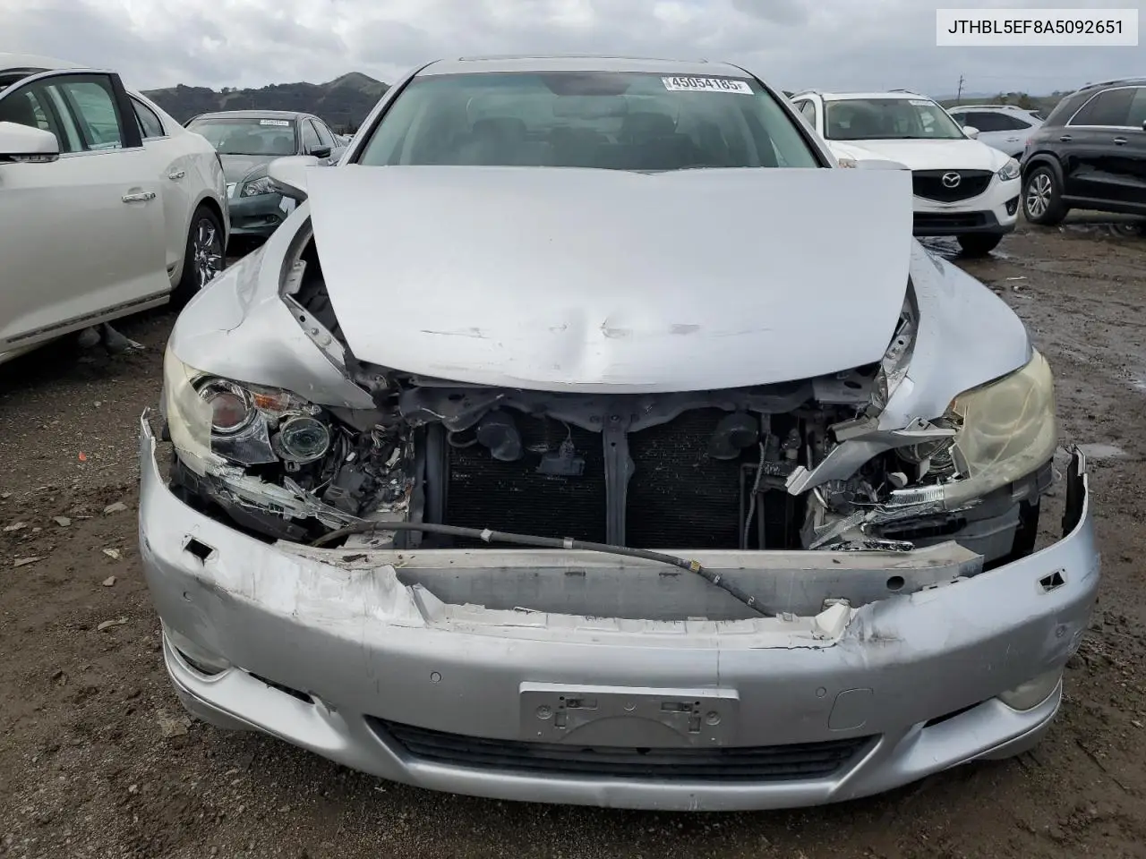2010 Lexus Ls 460 VIN: JTHBL5EF8A5092651 Lot: 45054185