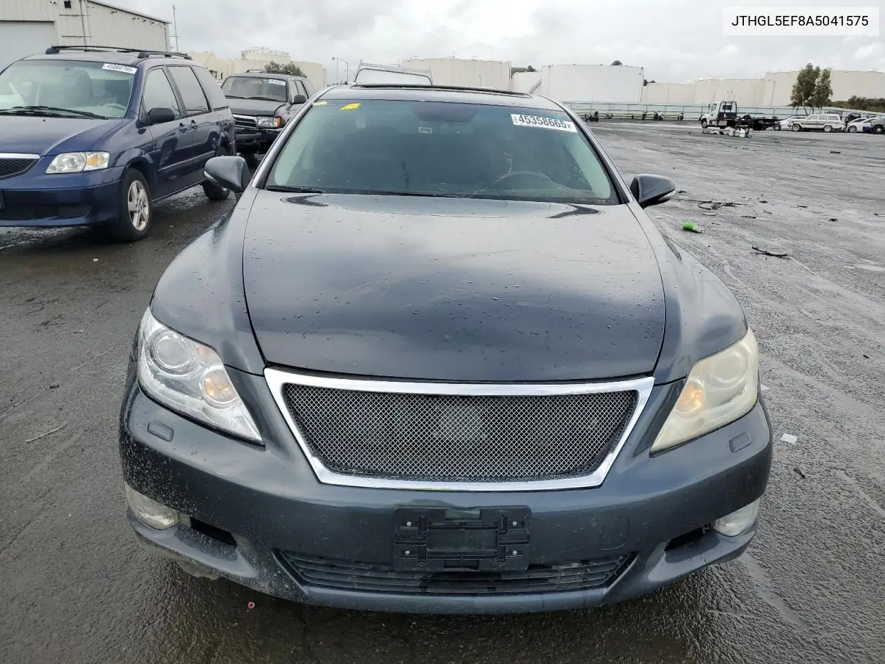 2010 Lexus Ls 460L VIN: JTHGL5EF8A5041575 Lot: 45358665