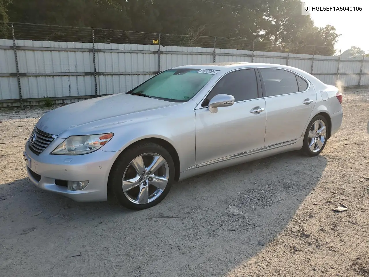 2010 Lexus Ls 460L VIN: JTHGL5EF1A5040106 Lot: 61981295