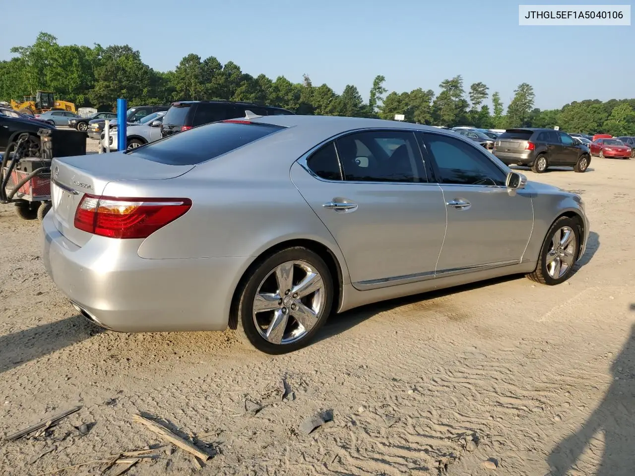 2010 Lexus Ls 460L VIN: JTHGL5EF1A5040106 Lot: 61981295