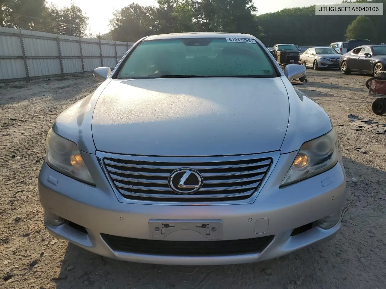 2010 Lexus Ls 460L VIN: JTHGL5EF1A5040106 Lot: 61981295